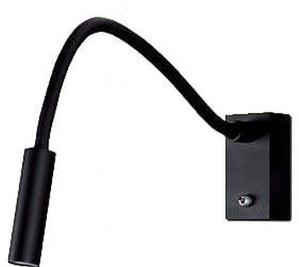 MaxLight Rider kinkiet 1x3W czarny W0046 - Wysyłka w 24h