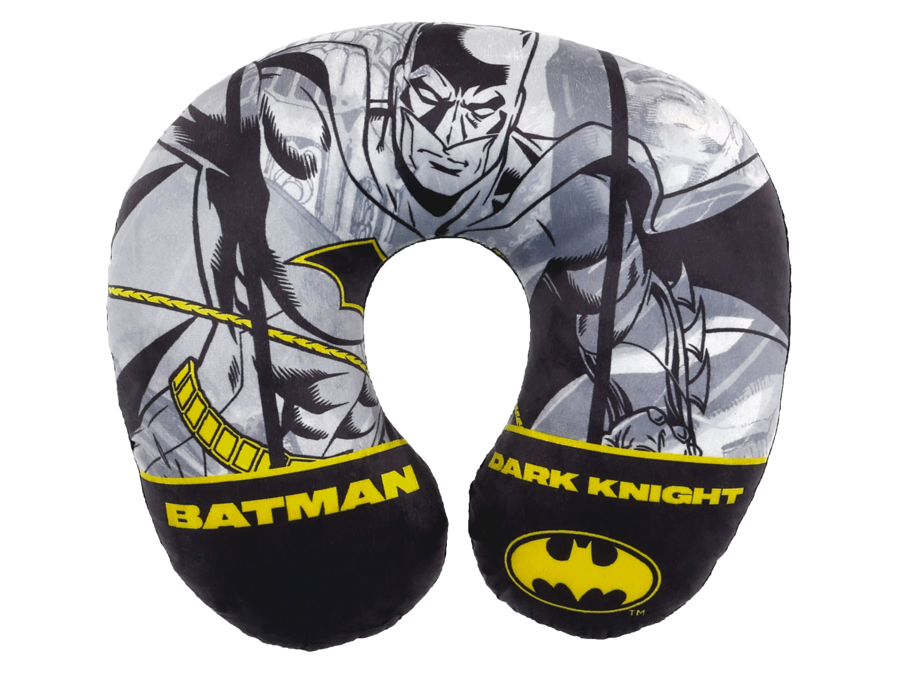 Poduszka podróżna pod kark dla dzieci, 28 x 26 cm Batman