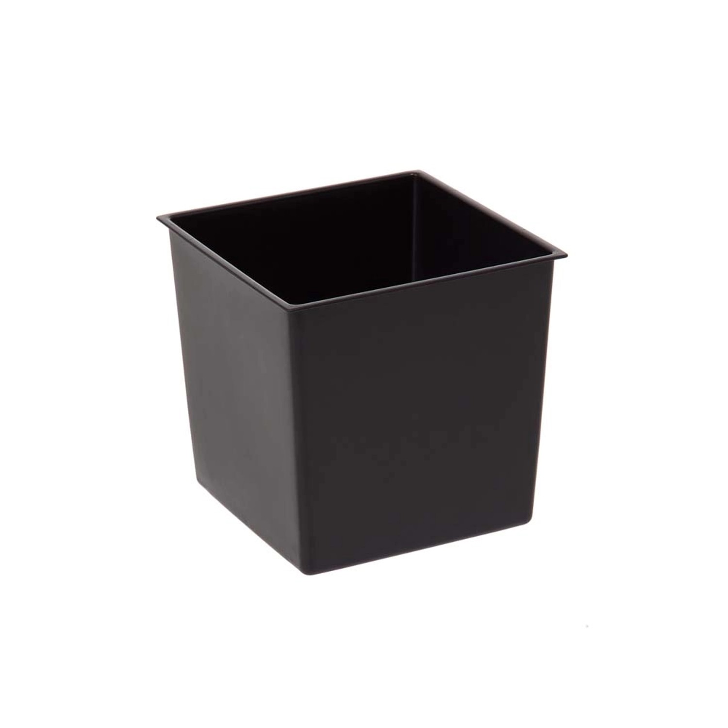 Wkład Finezja kwadrat czarny - 25 cm