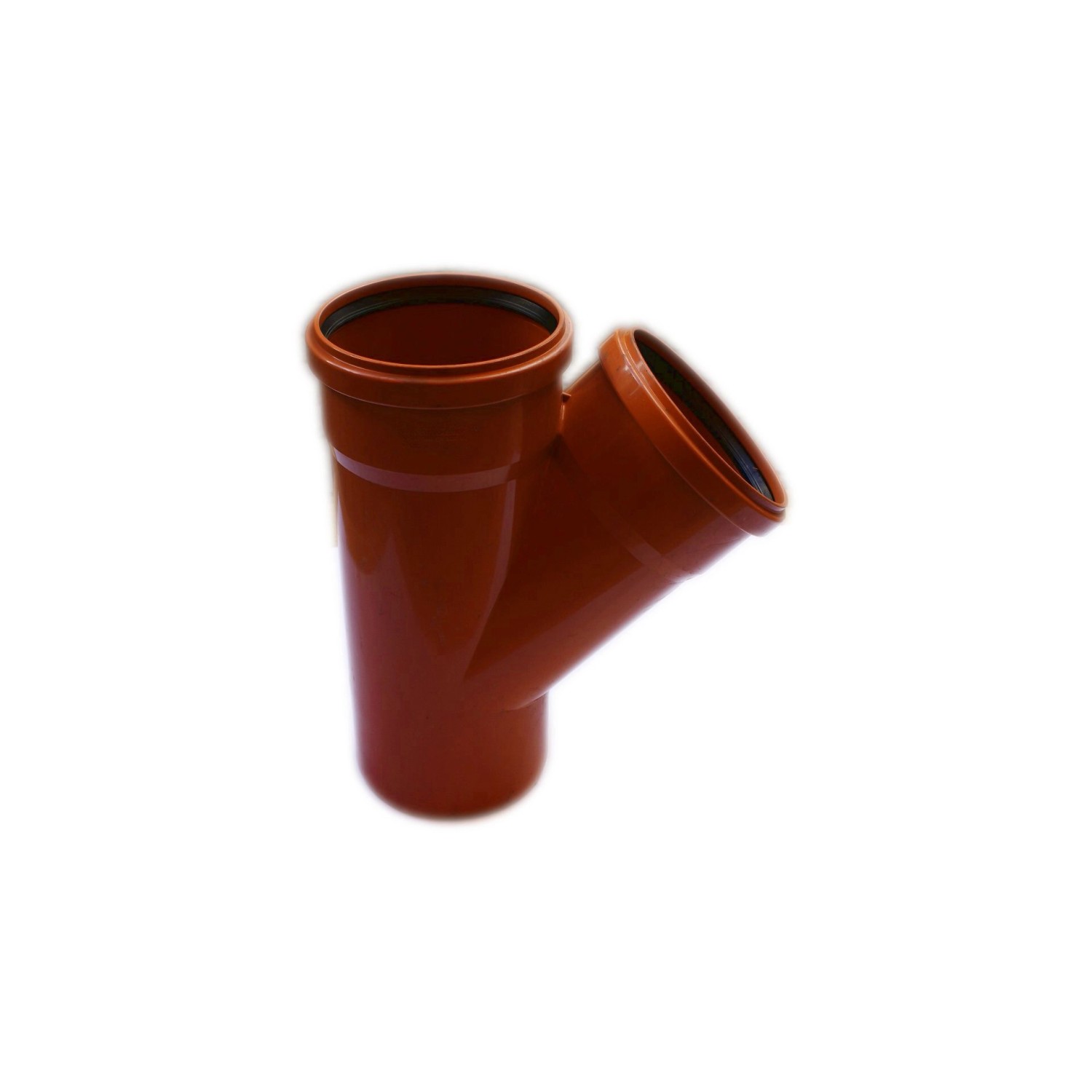 Trójnik kanalizacji 160/160 mm 45 st.