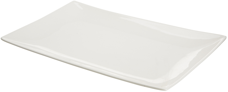 Półmisek prostokątny Altom Design Regular, 26cm, porcelana, kremowy