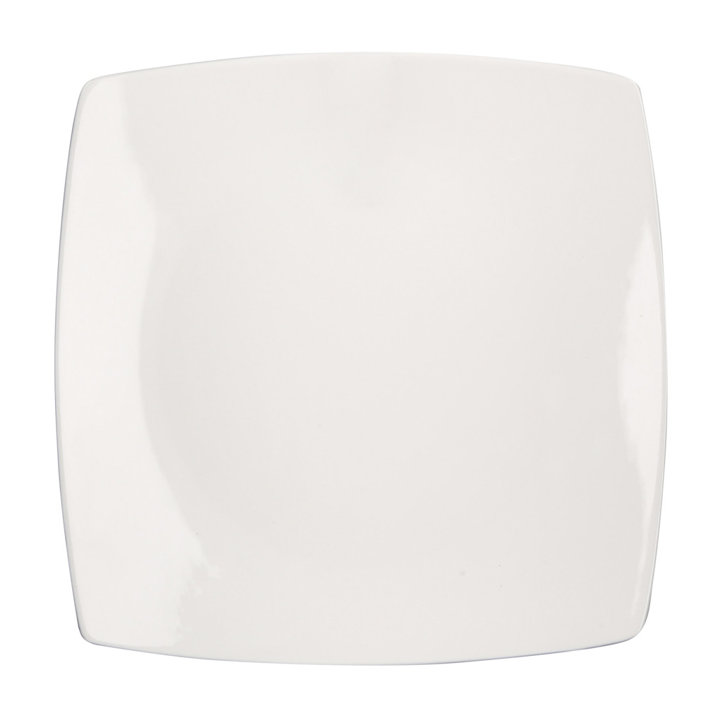 Talerz płytki Altom Design Regular, 27cm, porcelana kremowy