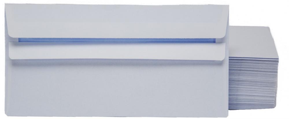 2x Koperta standardowa NC, DL, samoklejąca SK, 50 sztuk, biały