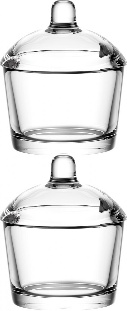 2x Cukiernica Altom Design Glossy, 210ml, szkło, przezroczysty