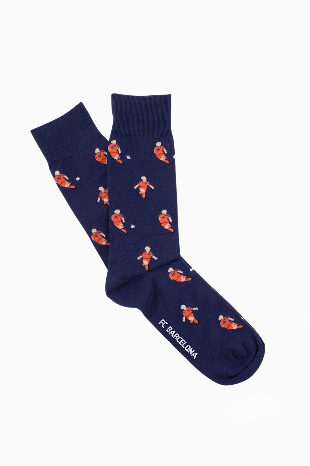 Skarpety Retro COPA FC Barcelona Koeman Casual - Granatowy