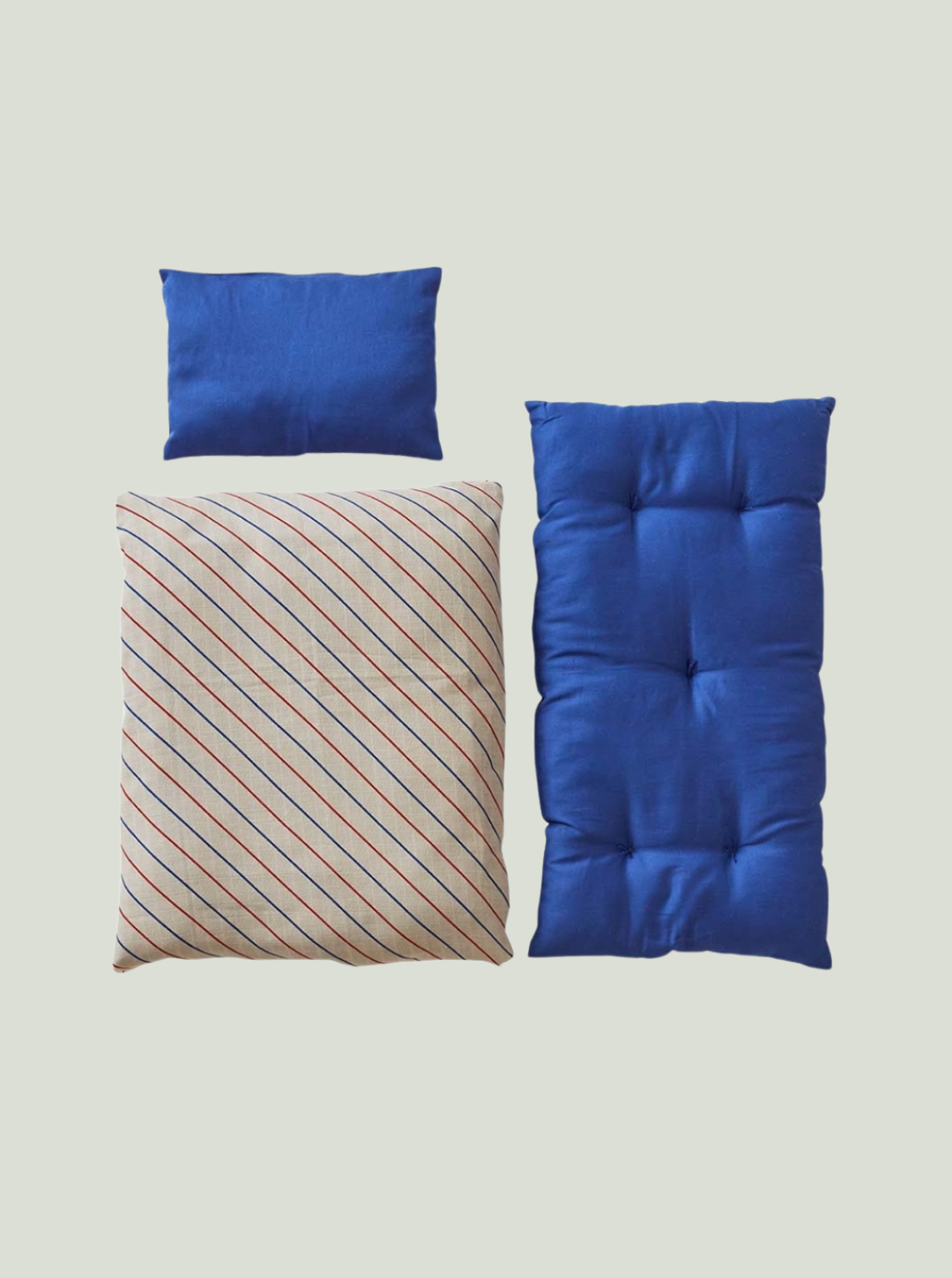 Pościel dla lalek Iro z materacem Blue OYOY Mini