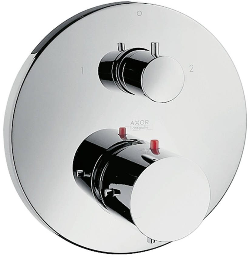 Axor Starck bateria wannowo-prysznicowa podtynkowa z termostatem chrom 10720000