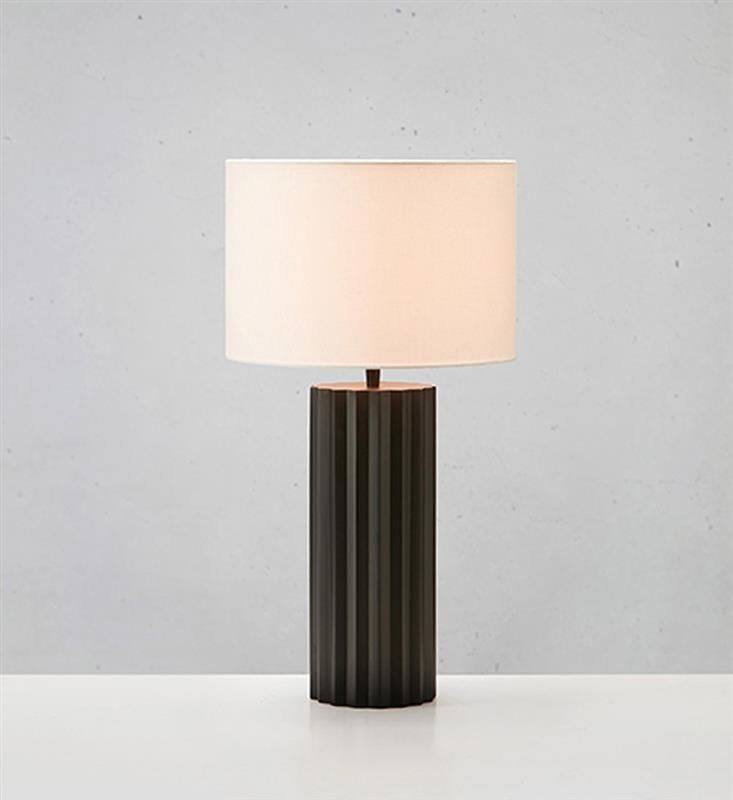 Markslöjd Hashira lampa stołowa 1x40 W czarna 108670