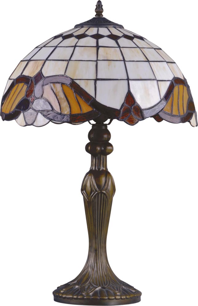 Kaja Witraż lampa stołowa 1x60 W multikolor K-G121122 - Wysyłka w 24h