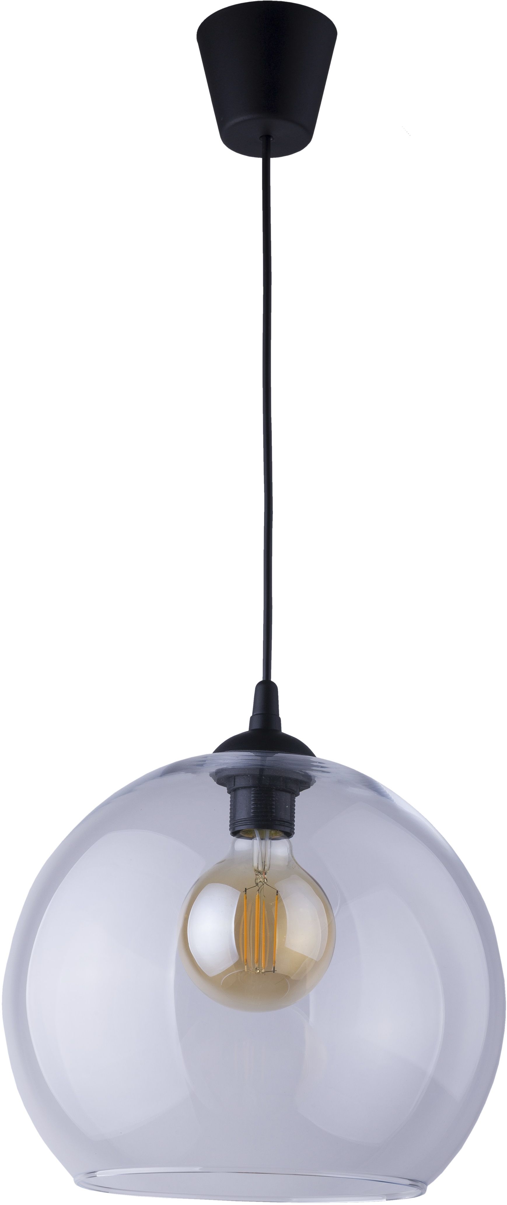 TK Lighting Cubus lampa wisząca 1x15 W czarna 2076M