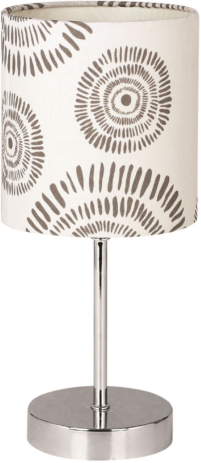 Candellux Emily lampa stołowa 1x40W kremowy/chrom 41-26767