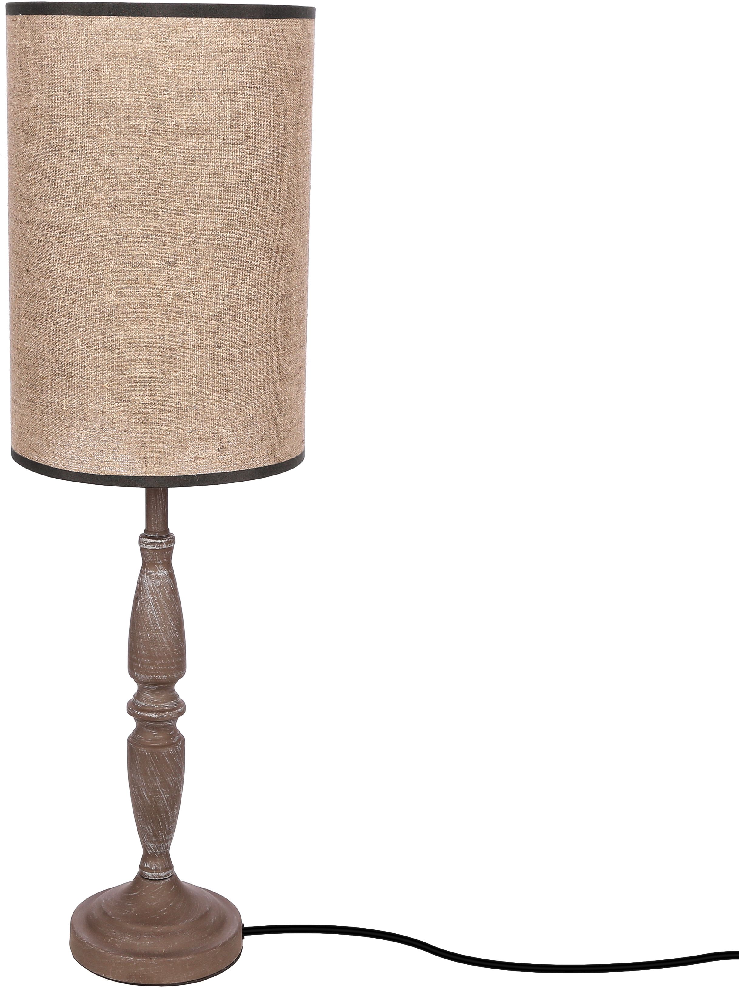Candellux Cardinale lampa stołowa 1x40 W beżowa 41-40084