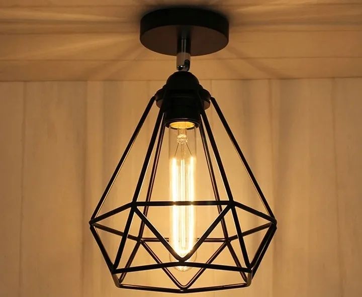 TooLight Reno lampa wisząca 1x60 W czarna OSW-00015 - Wysyłka w 24h