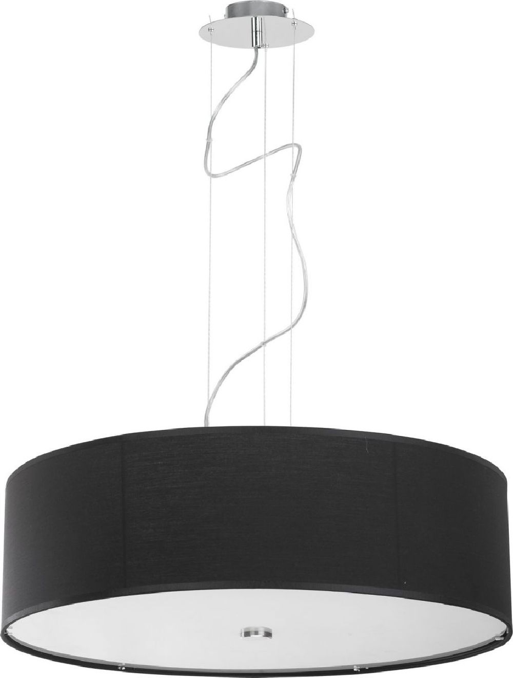 Nowodvorski Lighting Viviane lampa wisząca 3x25 W czarna 6774