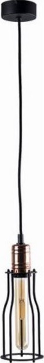 Nowodvorski Lighting Workshop A lampa wisząca 1x60W czarna 6337