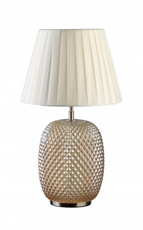 GTV Muno lampa stołowa 1x25 W kremowa OS-MUNO-05-DEC - Wysyłka w 24h