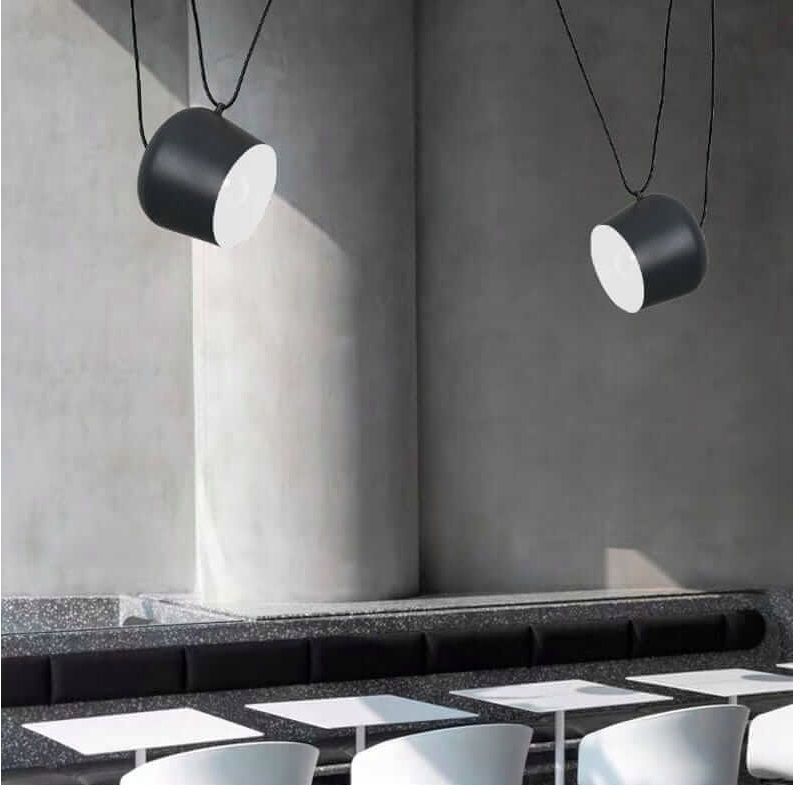Abruzzo Spider lampa wisząca 1x20 W czarna ABR-LWRU-B