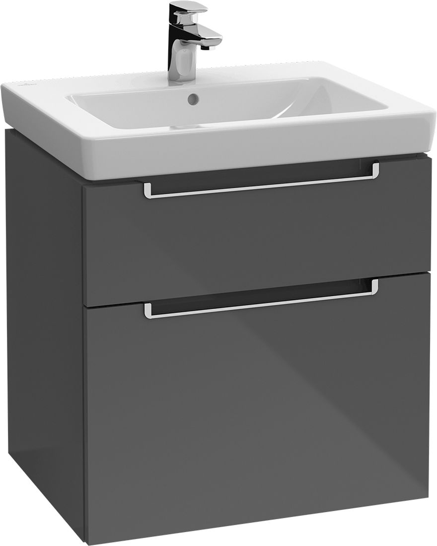 Villeroy & Boch Subway 2.0. szafka 58,7 cm podumywalkowa wisząca White Matt A90910MS