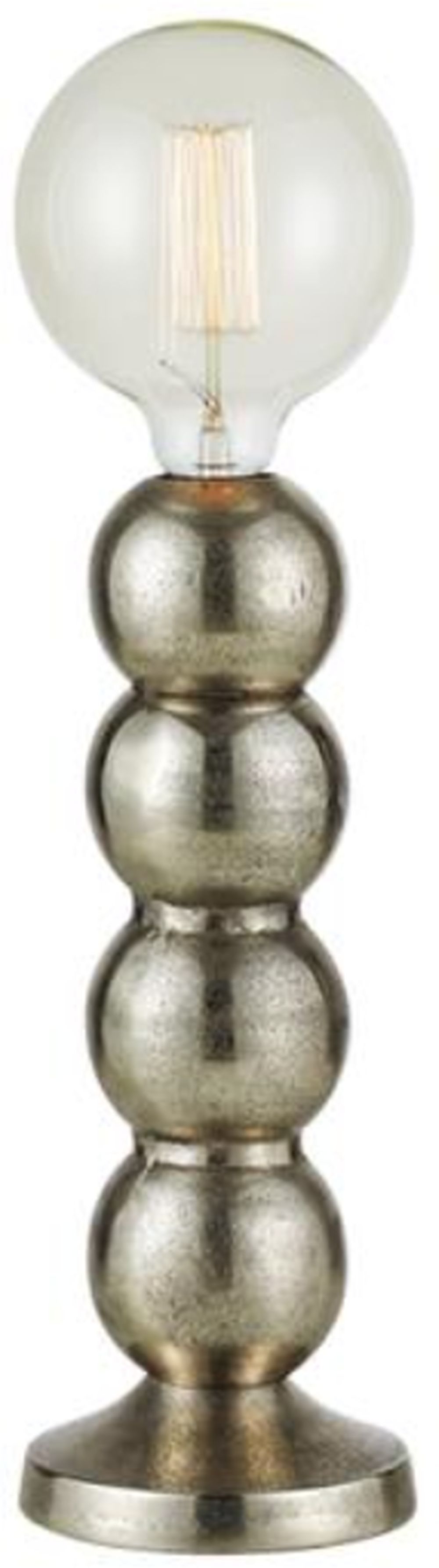 Markslöjd Gong lampa stołowa 1x40W srebrny 108781