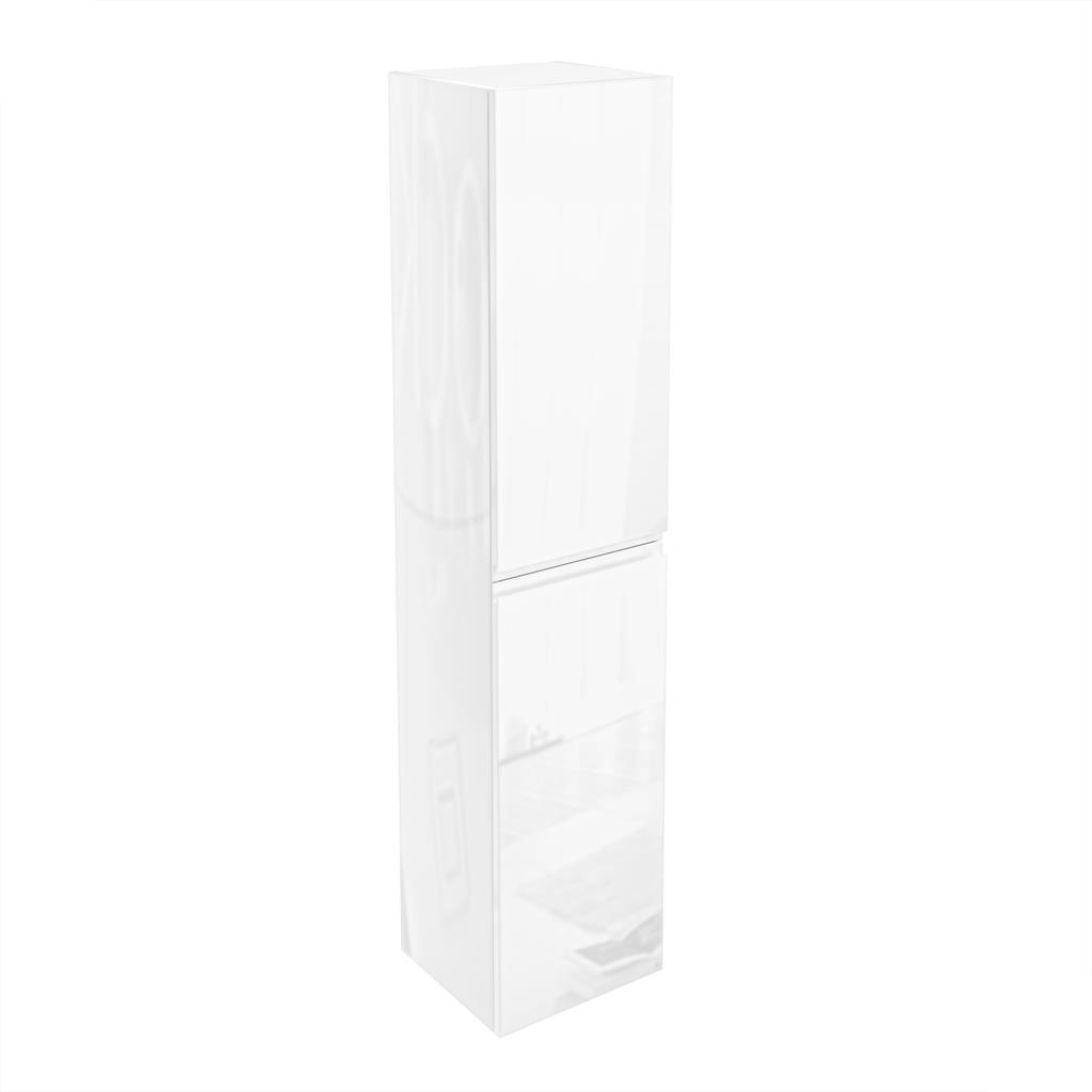 Mebelmark Empoli szafka boczna 160 cm słupek wiszący biały połysk EMP.K.35.0.2.0.1 - Wysyłka w 24h