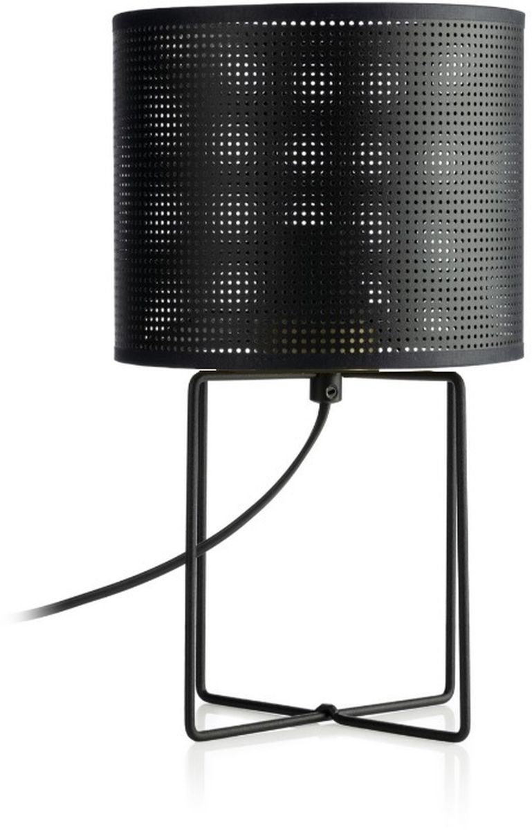 Luminex Loft Shade lampa stołowa 1x15W czarna 5299