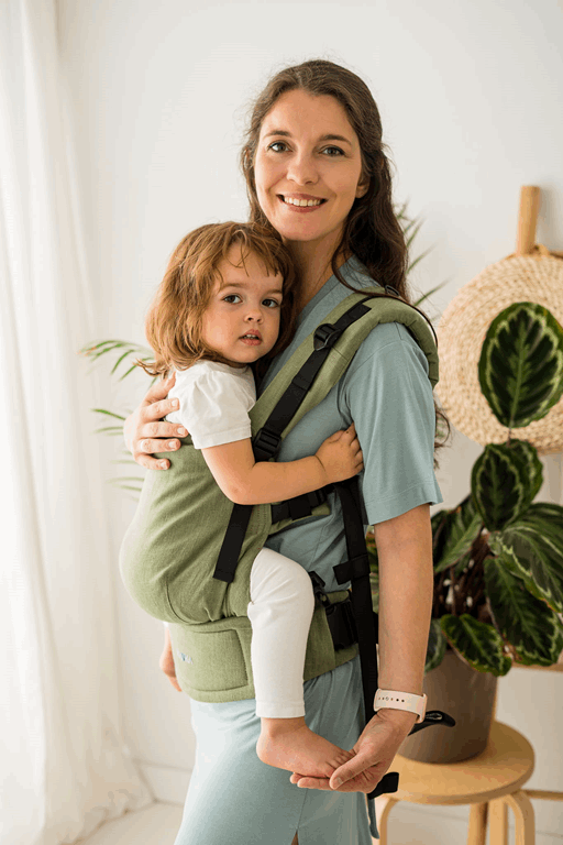 Kavka Multi-age Magnetic nosidełko regulowane -Rosemary Linen