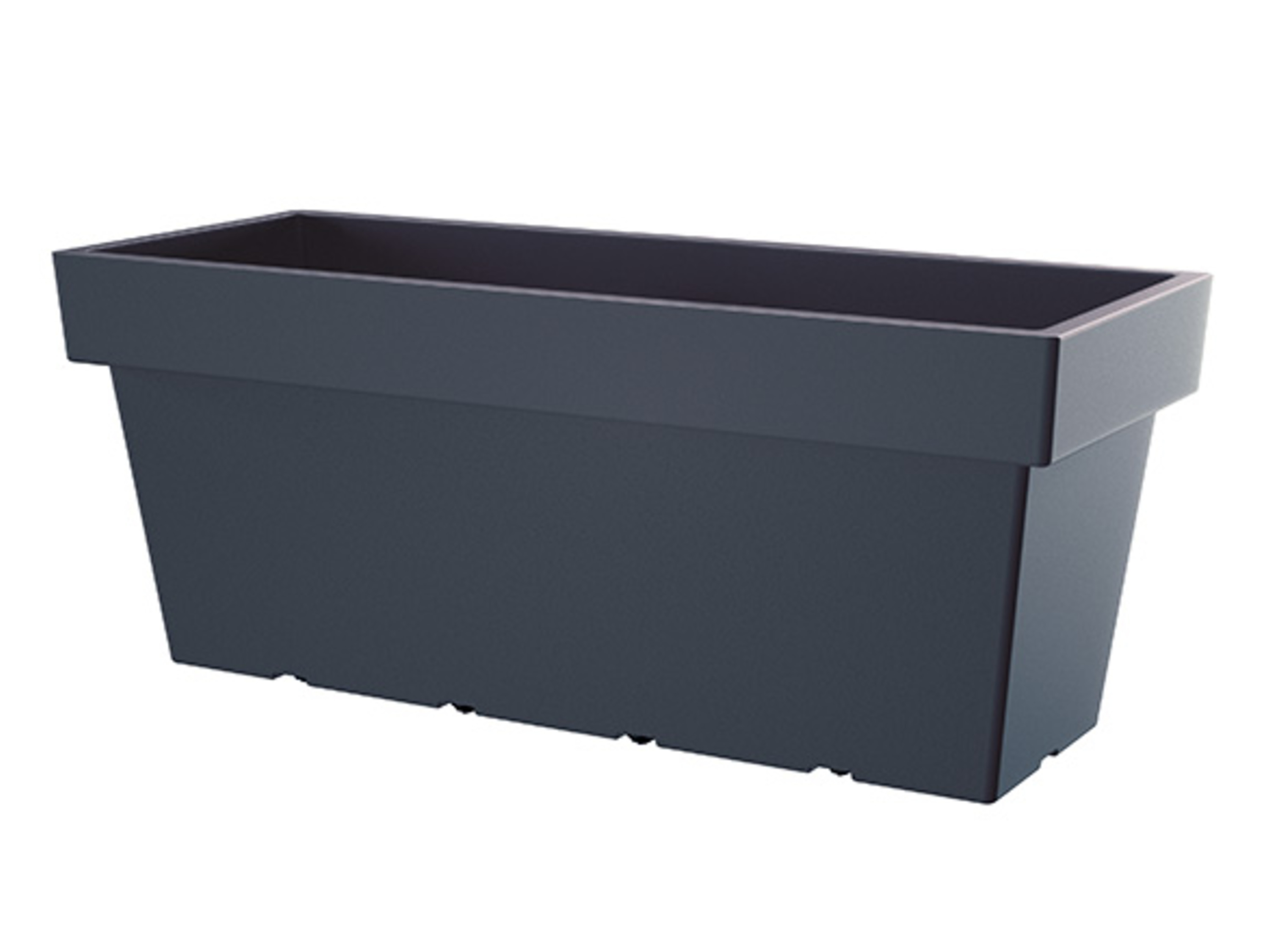Prosperplast Skrzynka na kwiaty Lofly Case, 992 x 390 x 410 mm Antracytowy, 992x390x410