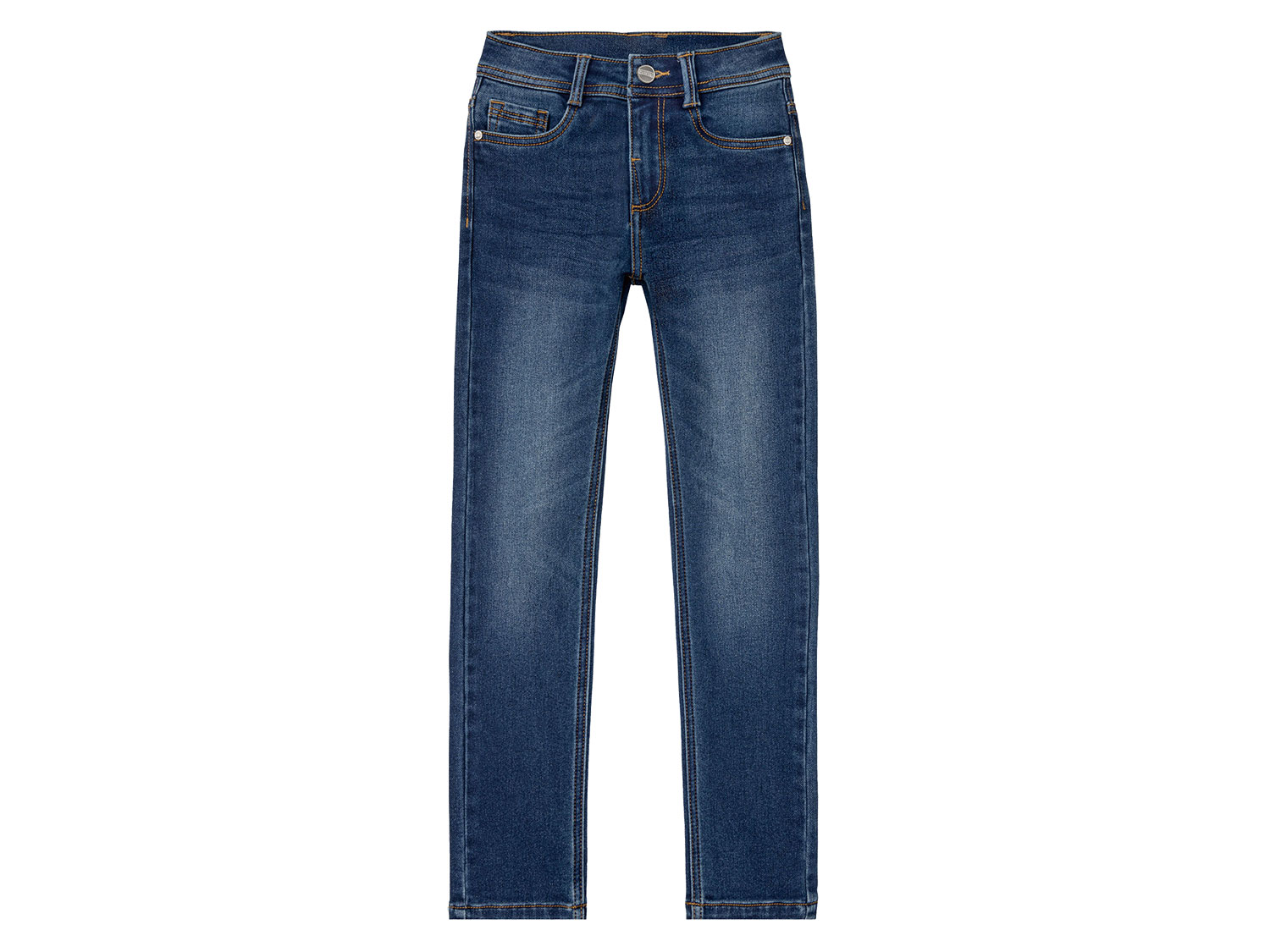 pepperts! Jeansy chłopięce skinny fit 158, Ciemnoniebieski