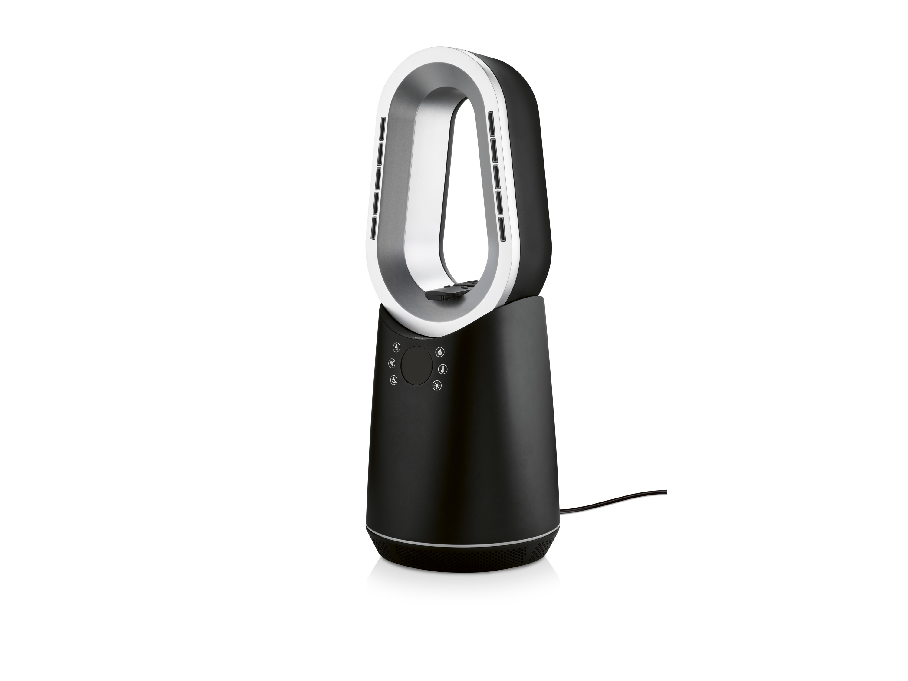 Silvercrest Termowentylator Czarny