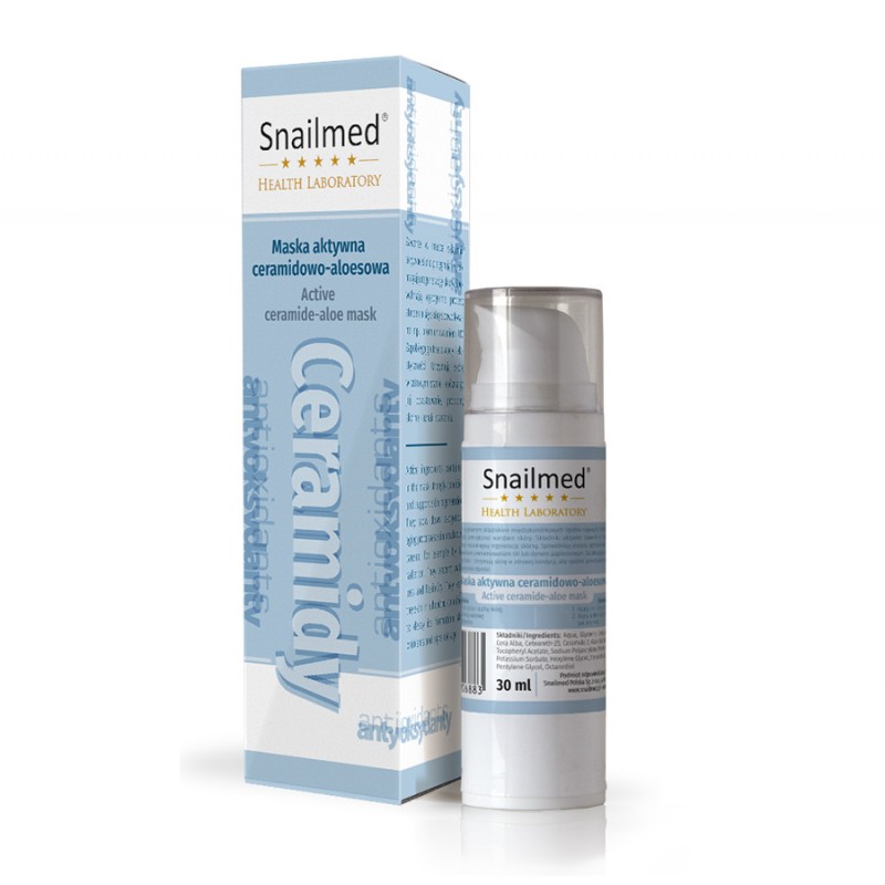 Snailmed Maska rewitalizująca ceramidowo-aloesowa 30ml