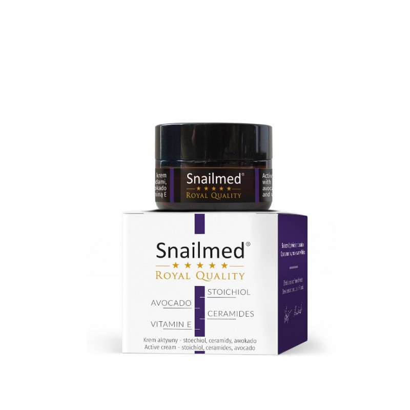Snailmed Krem naprawczy twarz, szyja podbródek 30ml