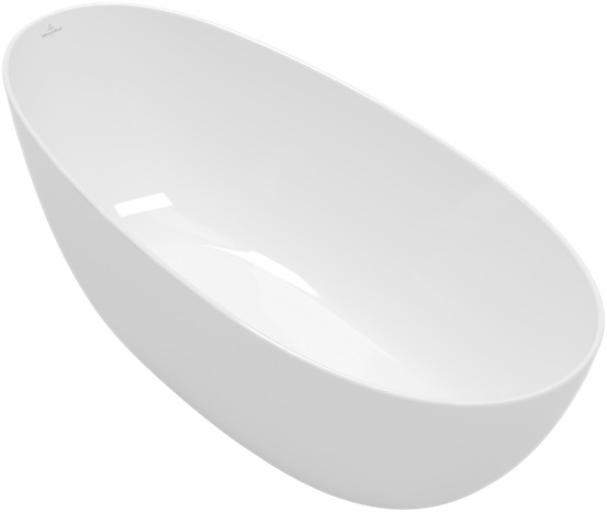 Darmowa Dostawa - Wanna wolnostojąca 170x75 cm owalna biała Villeroy & Boch Antao UBQ170TAO7V01