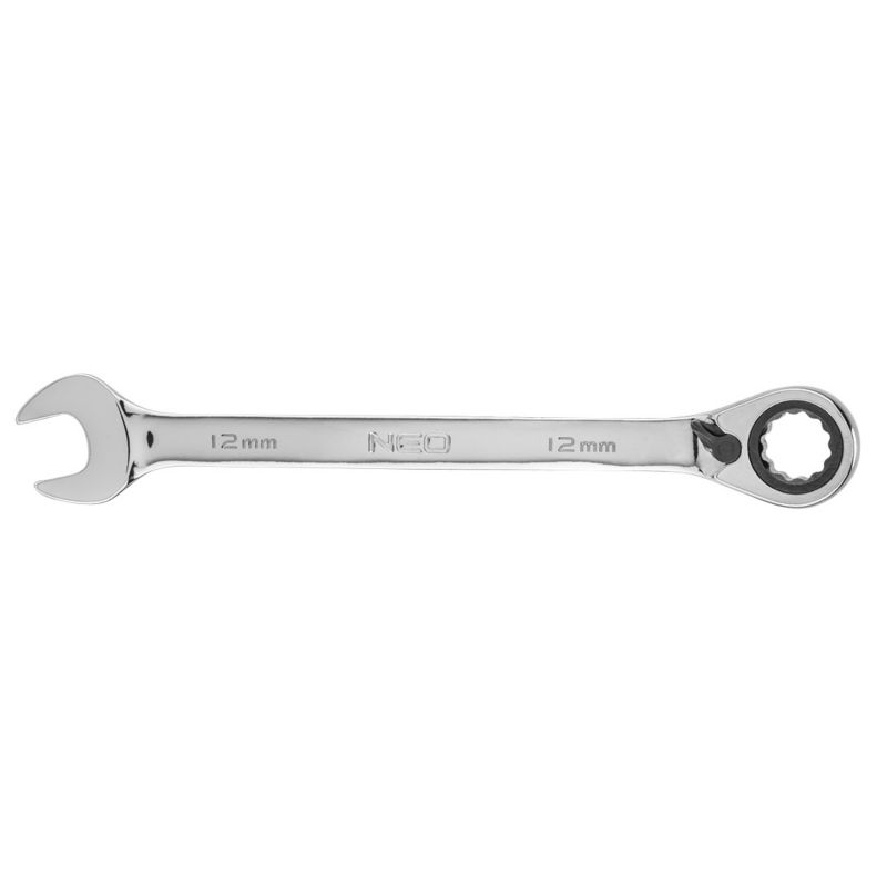 Klucz płasko-oczkowy NEO TOOLS z grzechotką i przełącznikiem 12 mm 1 szt
