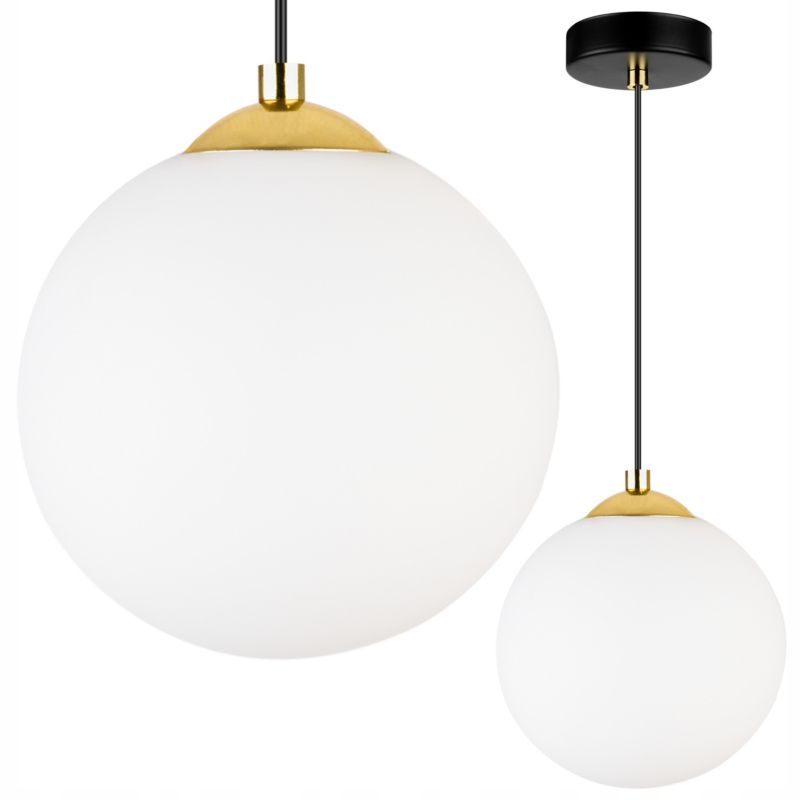 Lampa sufitowa wisząca Light Home LH Florence 1x E27 60W czarny/złoty 18cm 1szt.