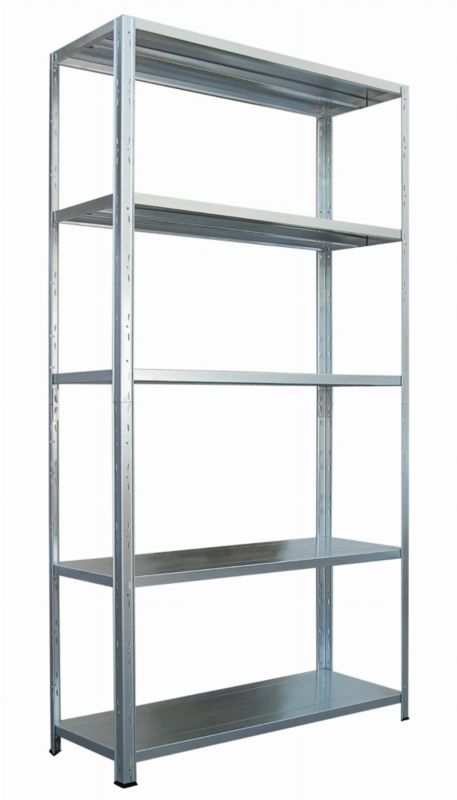 Regał metalowy wciskany BR-WW-13 Metalkas 180x100x30 120kg ocynk 1 szt.