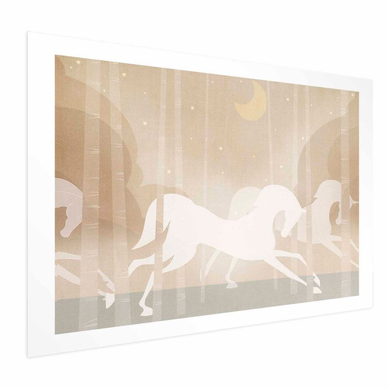 Plakat Artgeist Pędzące rumaki 60x40 cm bez ramy 1 szt