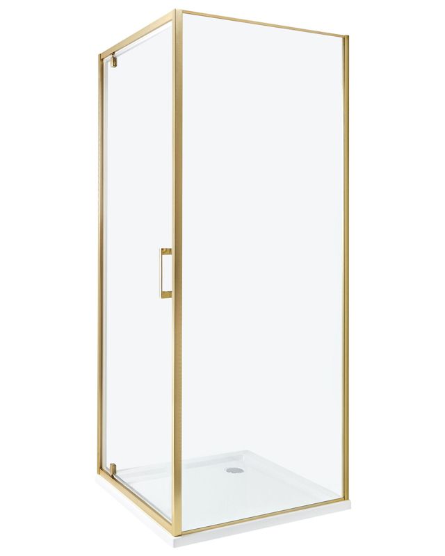 Kabina prysznicowa Darli 70 x 70 x 185 cm Złoty 1 szt.