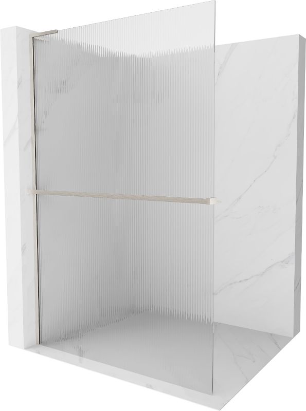 Ścianka prysznicowa Mexen Kioto+ nikiel 120 x 200 cm 800-120-123-97-09 1 szt.