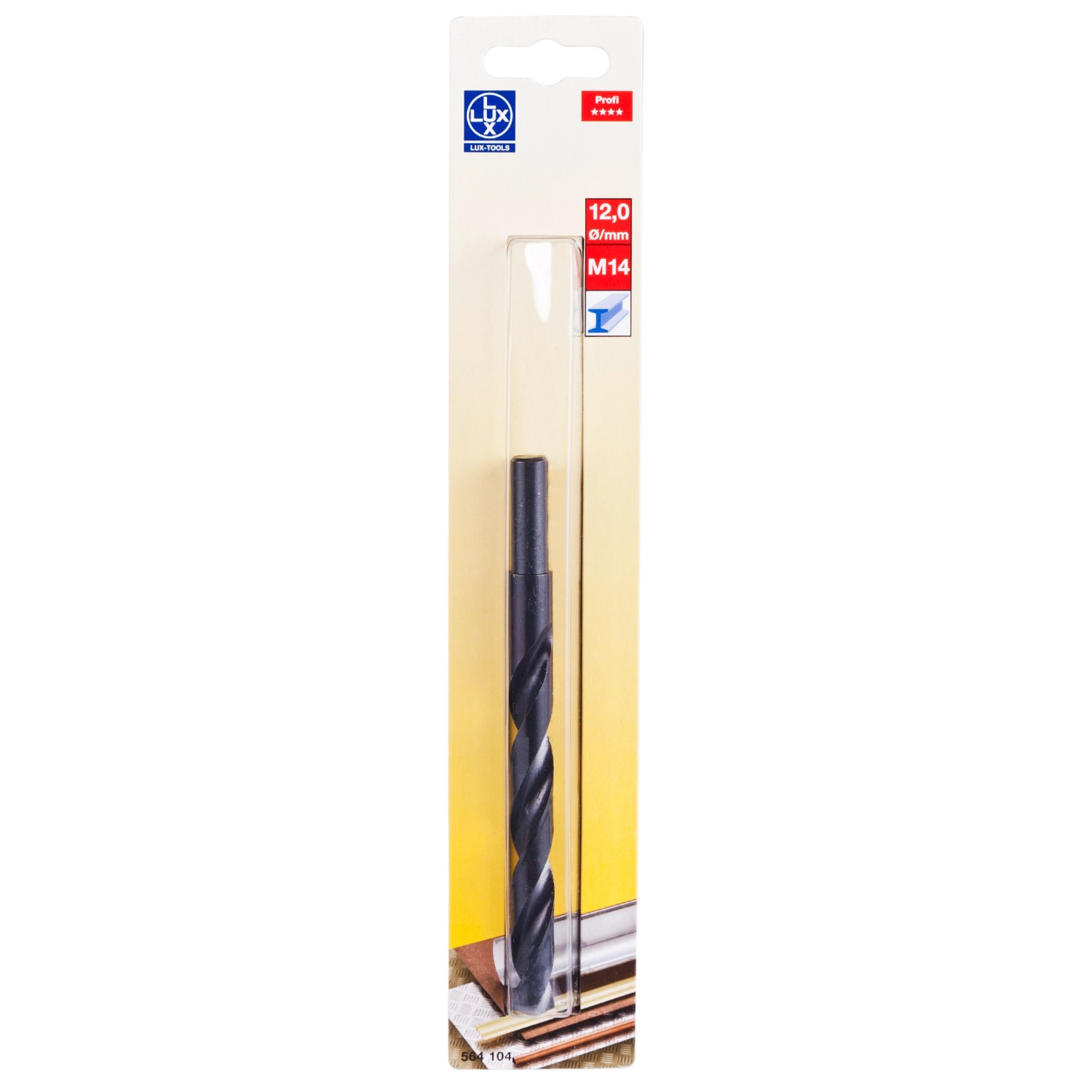 LUX Wiertło do metalu 12x151 mm