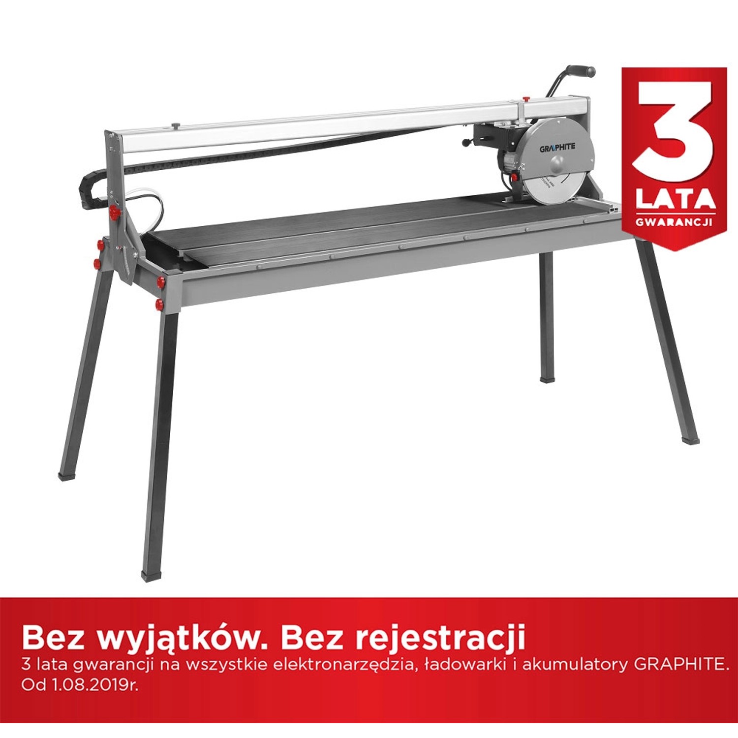 Graphite Przecinarka do glazury 250 x 25 mm 1500 W