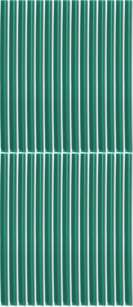 100x Listwa wsuwana Durable, 3mm, do 30 kartek, 1 sztuka zielony