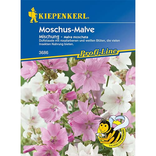 1 pac, Malva moschata, mix multicolor - Semințe: Mod de ambalare: 1 pac