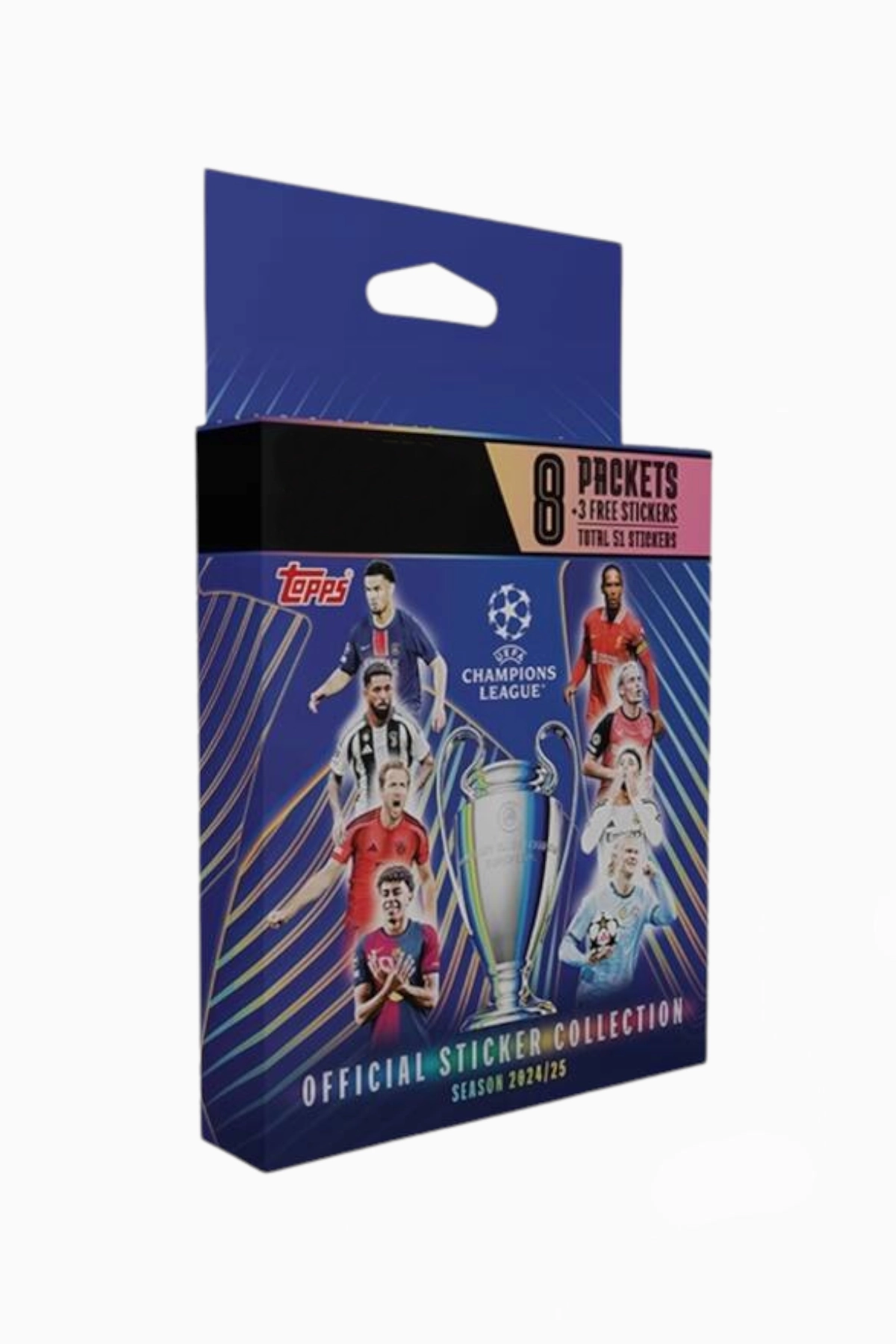 Saszetka z naklejkami Topps UEFA Champions League 24/25 Booster Pack