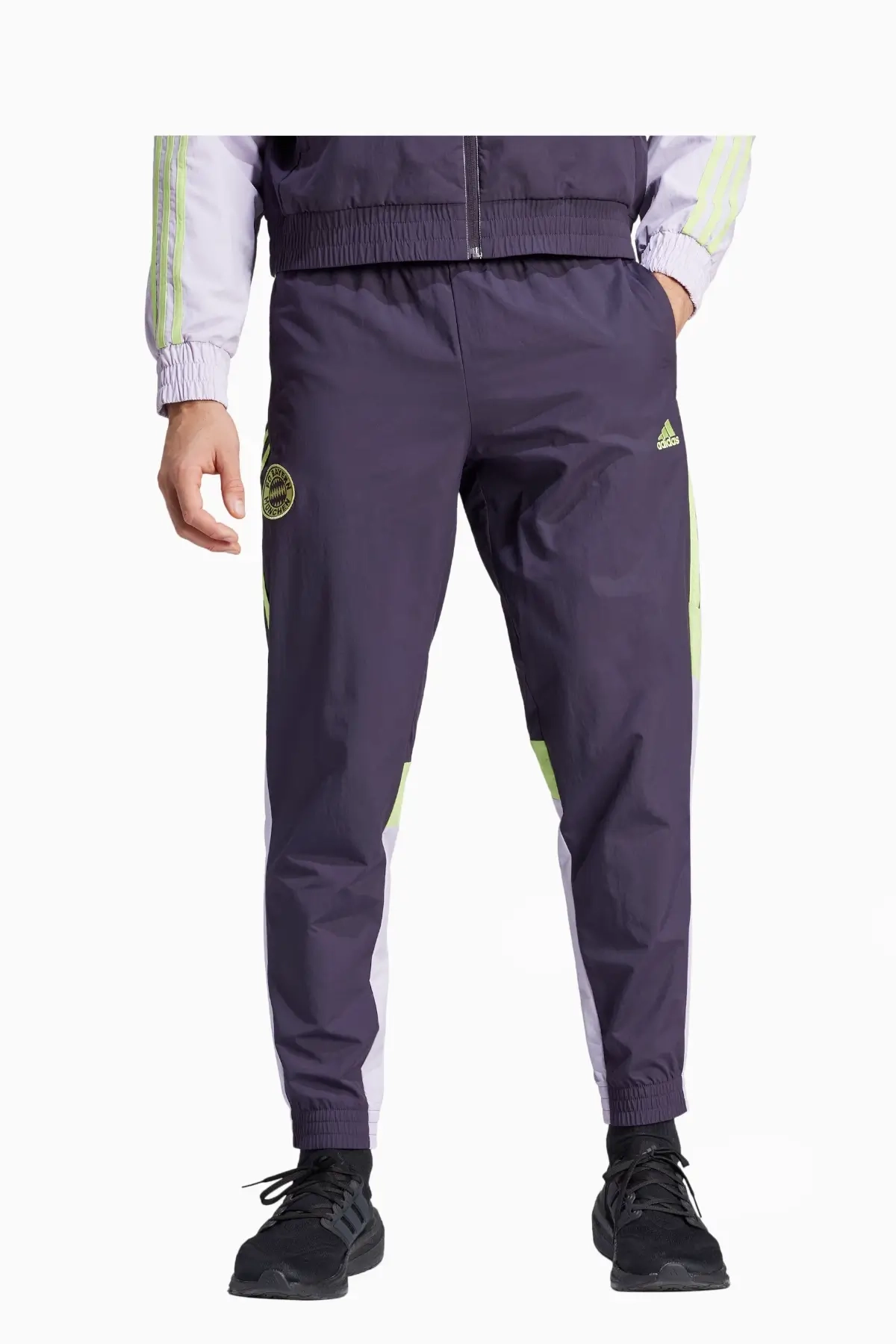 Spodnie adidas FC Bayern 23/24 Woven - Granatowy