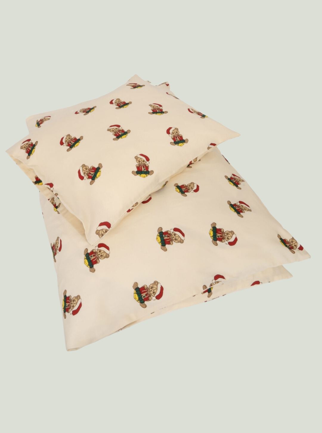 Świąteczna Pościel dla Dzieci CHRISTMAS TEDDY GOTS 100X140 Konges Sløjd