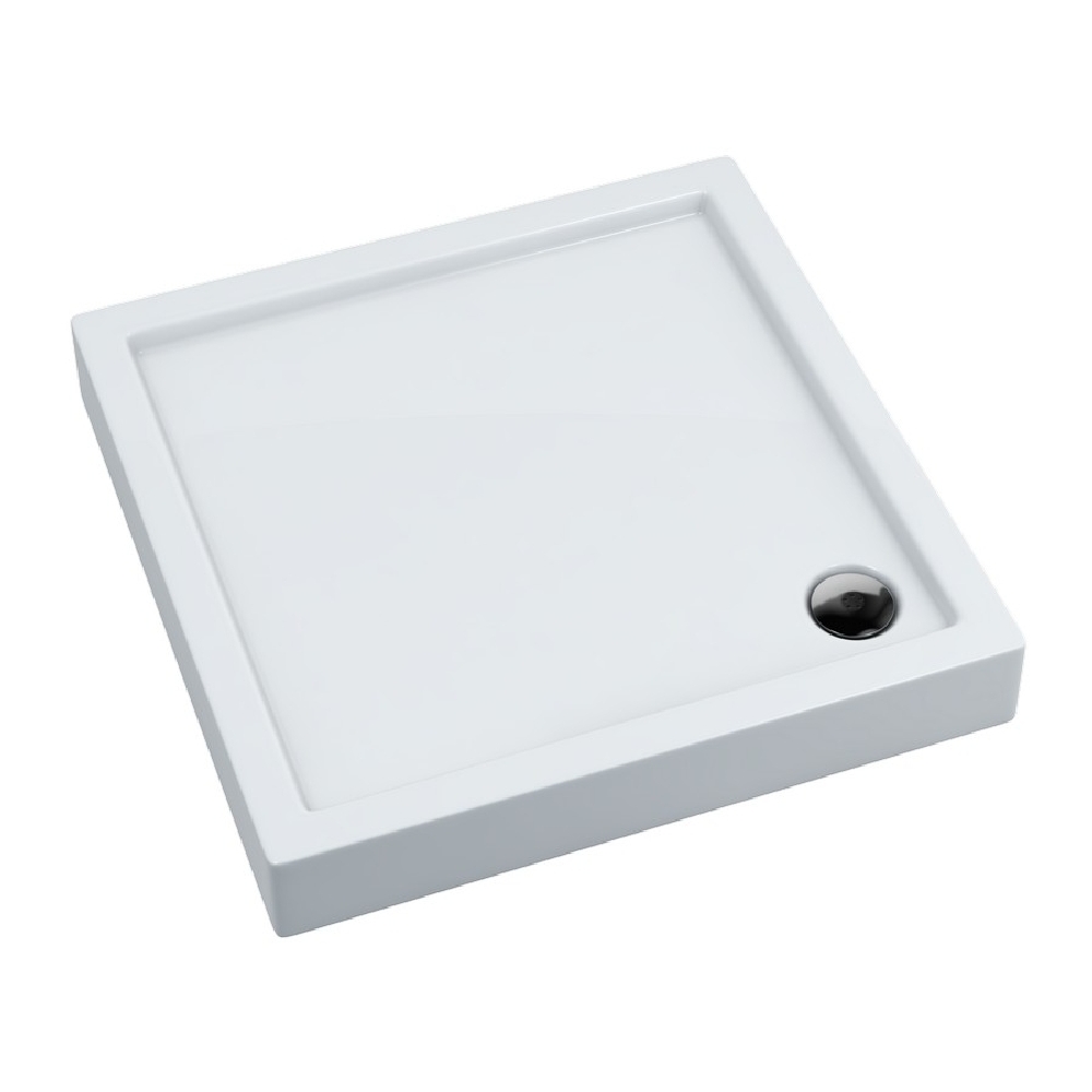 Schedpol Standard Plus brodzik kwadratowy 80x80 cm biały 3.2160 - Wysyłka w 24h