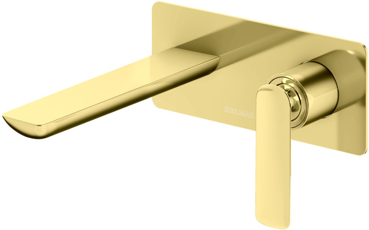 Kohlman Experience Gold bateria umywalkowa podtynkowa złoty połysk QW185EGD