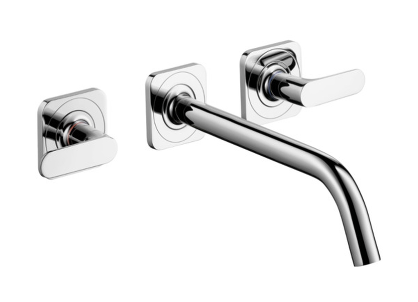 Axor Citterio M bateria umywalkowa podtynkowa 3-otworowa EcoSmart chrom 34315000