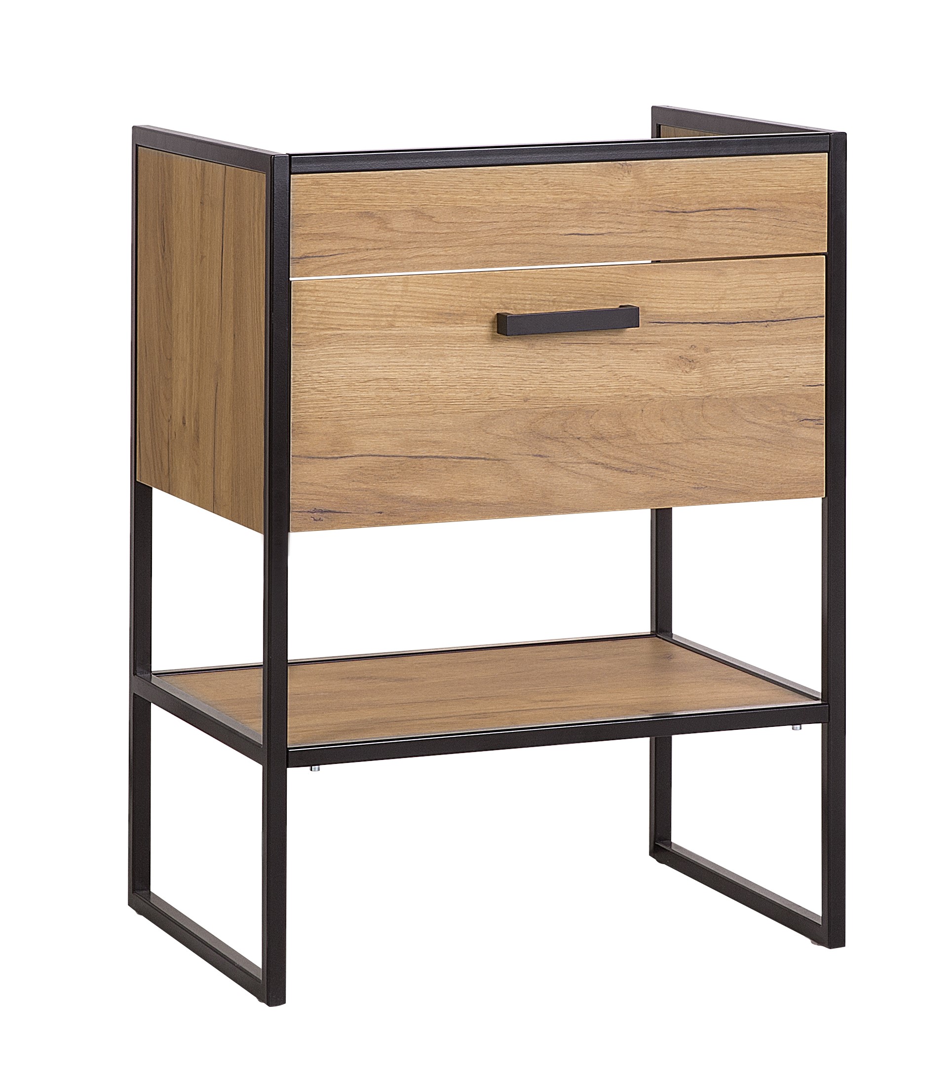 Comad Brooklin szafka 60x46x82 cm podumywalkowa stojąca dąb BROOKLIN820FSC