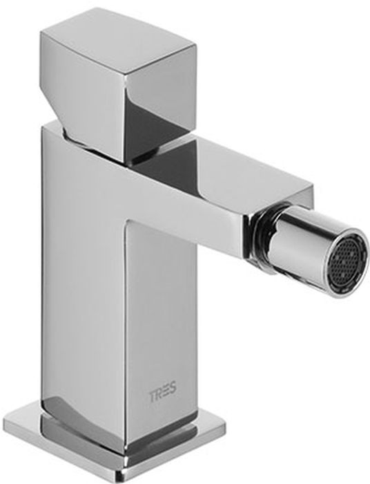 Tres Exclusive bateria bidetowa stojąca chrom 202.120.02